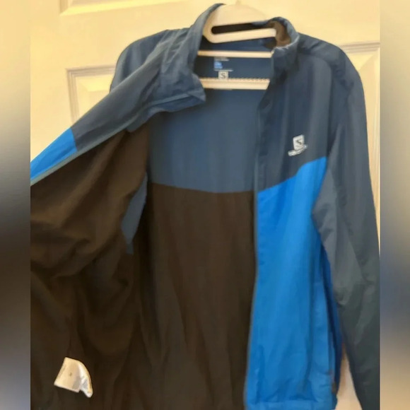 ! Salomon Men's Escape Jacket Union Blue/Midnight Blue - Picture 8 of 10